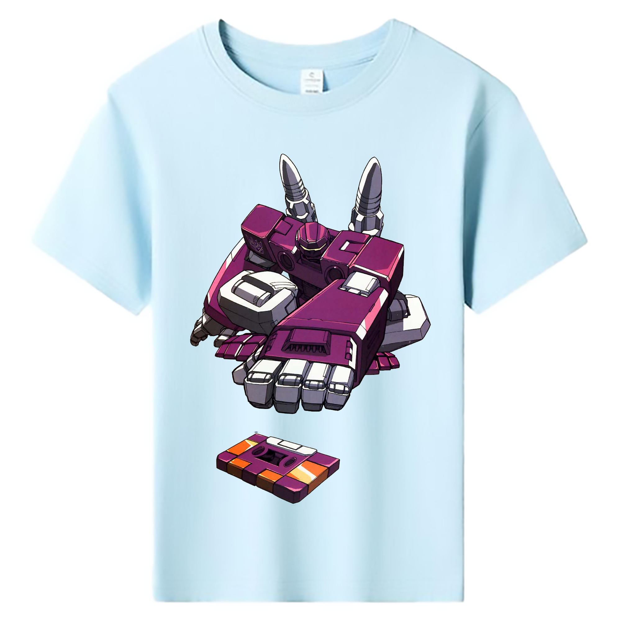 （画像用）  綿100％キッズTシャツ（フロントプリント）